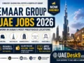 Emaar Group UAE Hiring 2026: Dubai Mall, Burj Khalifa & Hotel Jobs | Apply Online