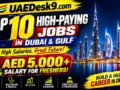 Top 10 High-Paying Jobs in Dubai & Gulf Countries for Freshers (AED 5,000+ Salary Guide)