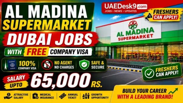 Al Madina Supermarket Dubai Jobs 2026