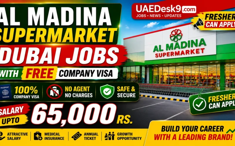Al Madina Supermarket Dubai Jobs 2026