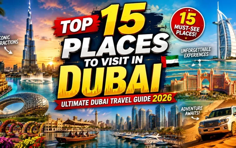 15 Best Places to Visit in Dubai in 2026: Top Attractions & Things to Do