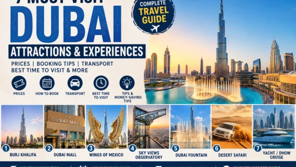 7 Best Dubai Attractions & Experiences 2026: Prices, Tickets & Travel Tips