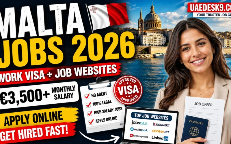 Malta Work Visa 2026: How to Apply for Jobs Directly Without Paying Agents