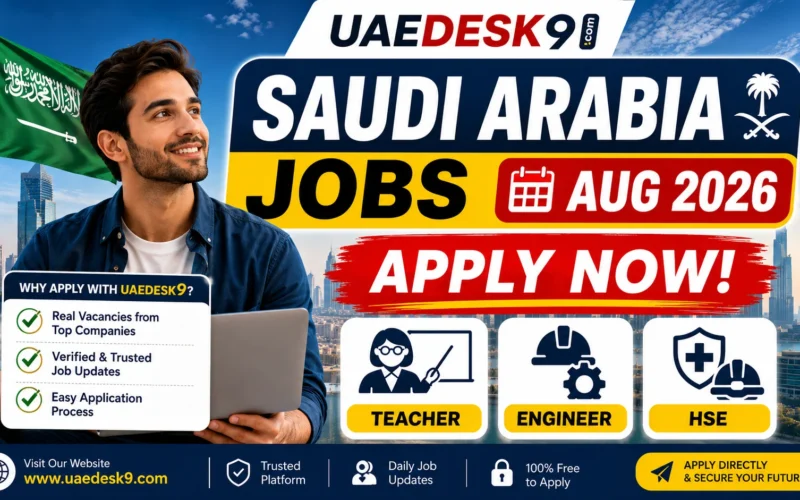 Saudi Arabia Jobs August 2026: Latest Vacancies & How to Apply on LinkedIn