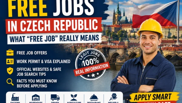 Free Jobs in Czech Republic 2026 | Free Job Offers, Work Permits & Visa Costs Explained