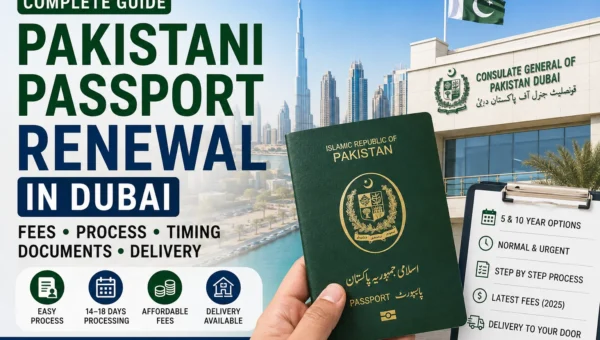 Pakistani Passport Renewal in Dubai: Fees, Process & Timing Focus