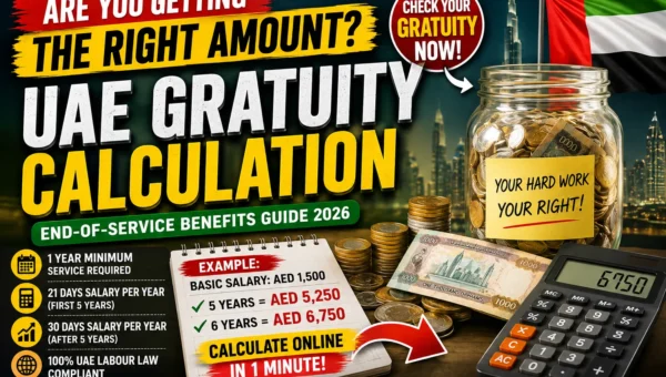 How to calculate UAE gratuity?