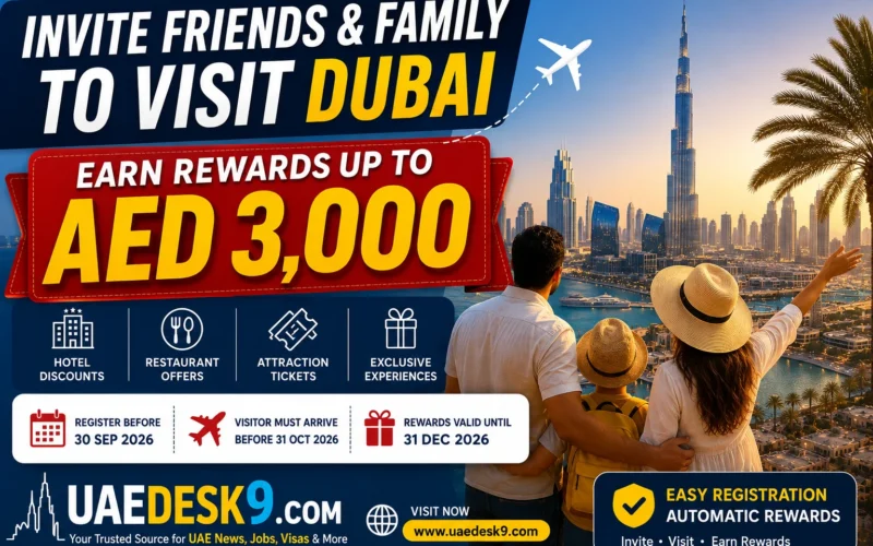 Get AED 3,000 Rewards by Inviting Friends to Dubai – Complete 2026 Guide