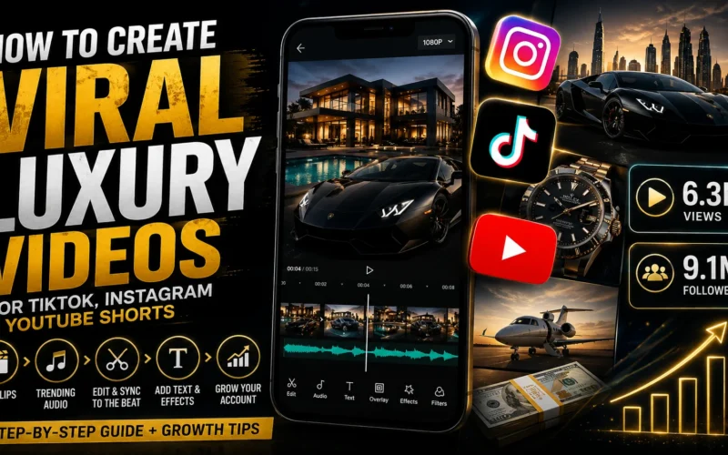 How To Create LUXURY Motivational Reels, Shorts & TikTok
