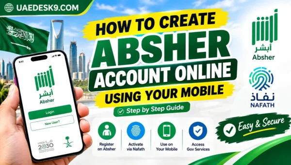 How to Create an Absher Account Online in Saudi Arabia Using Your Mobile