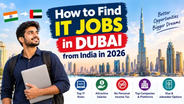 How to Find IT Jobs in Dubai from India in 2026