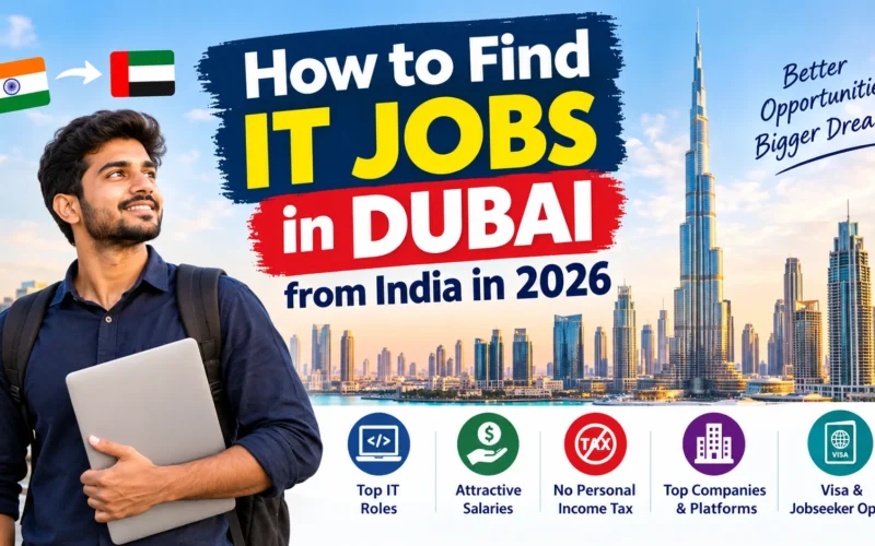 How to Find IT Jobs in Dubai from India in 2026